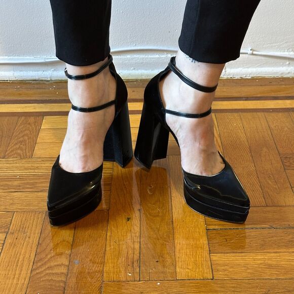 Schutz Elysee Platform Black size 11 - Picture 1 of 10